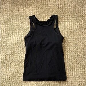 Lululemon Black Tank Top Size 10